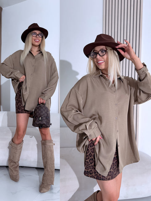 Blouse "FINAL" PF313 - CAPPUCCINO